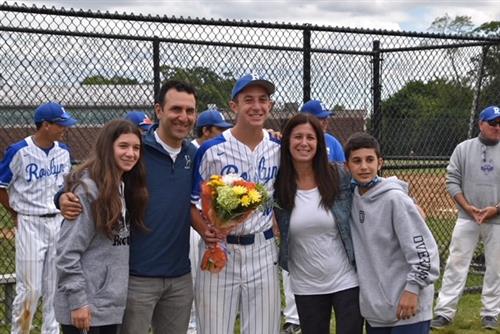 Senior Athlete and Family